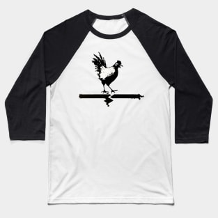 Chicken and the Road Baseball T-Shirt